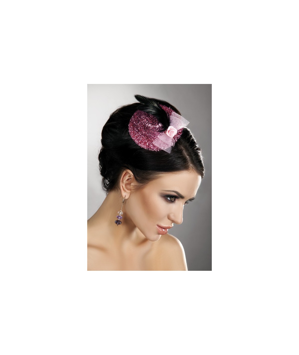 
				           
				Mini top hats 
			
            			Mini Top Hats Pink Różowy LC 12021 Model 14 LivCo Corsetti Fashion
				