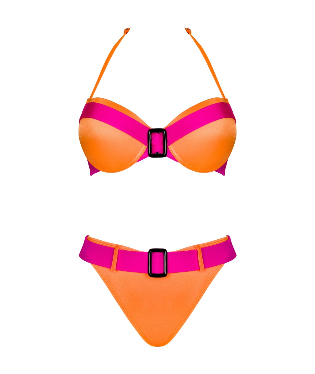 
				           
				Kostium kąpielowy 
			
            			Strój kąpielowy Minori  Orange Pomarańczowy LC 19059 LivCo Corsetti Fashion
				